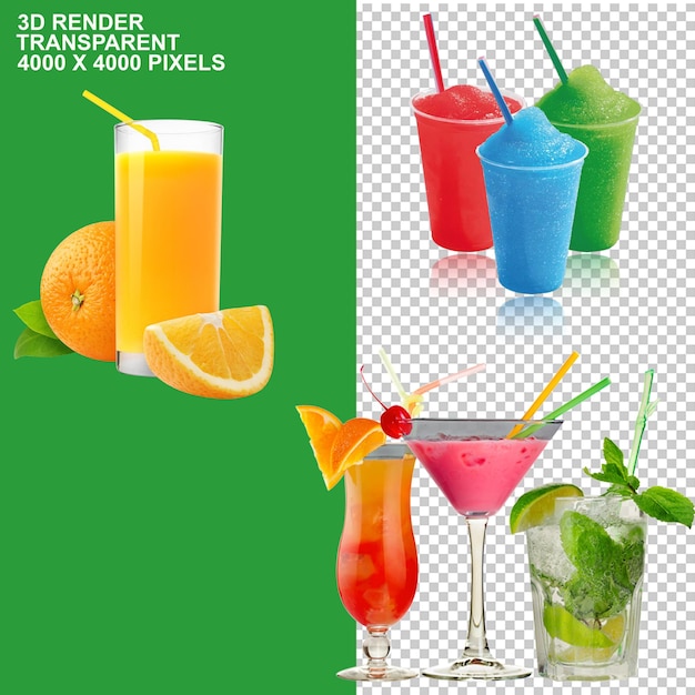 PSD jugo de naranja smoothie fruta de zanahoria jugo de fruta mezclado jugo de uva de narenja jugo png