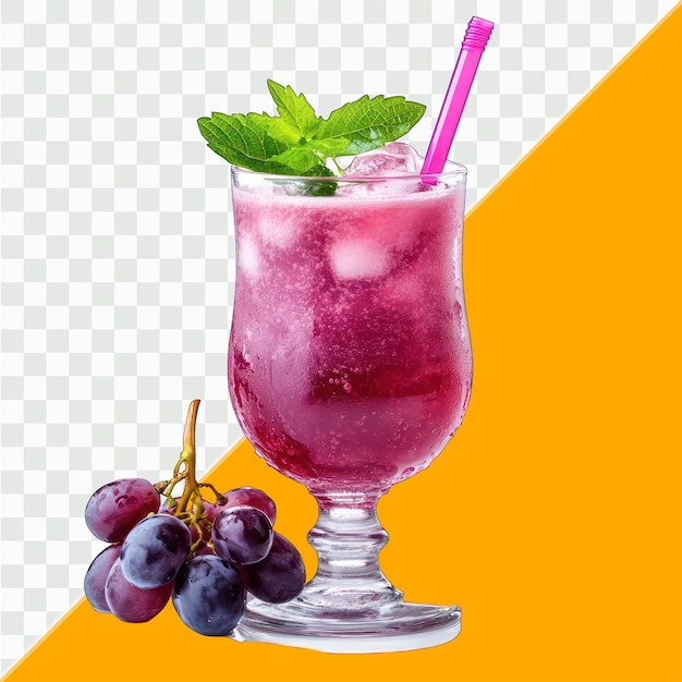 Jugo de uva refrescante