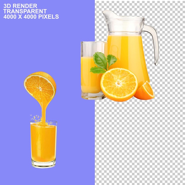 PSD juice d'orange boisson gazeuse oranges et jus d'oranges mangofoodorange png