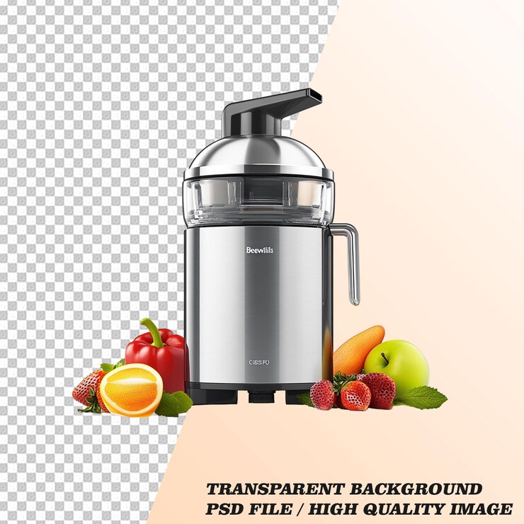 PSD juicer moderno aislado en el archivo psd de fondo transparente