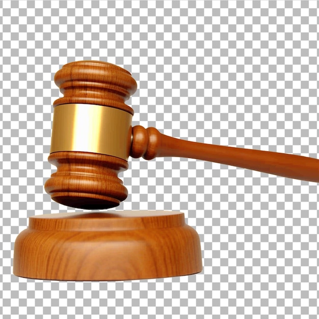Juiz gavel sem antecedentes png