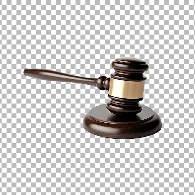 Juiz gavel sem antecedentes png