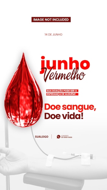Junho - Campanha de Doação de Sangue