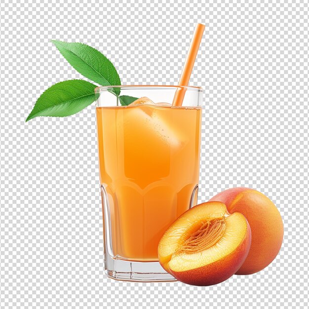 PSD jus de fruit isolé sur fond transparent