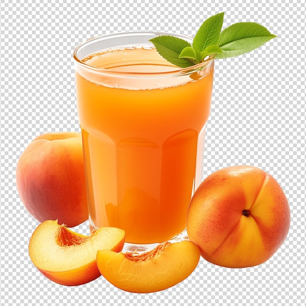 PSD jus de fruit isolé sur fond transparent