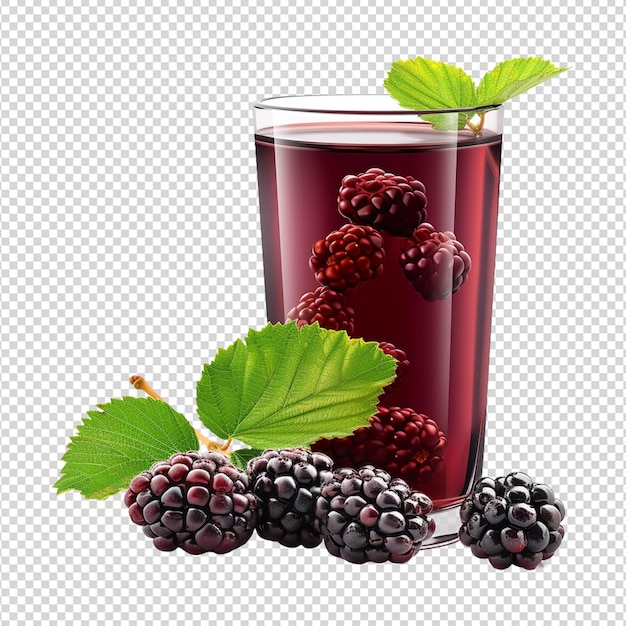 PSD jus de fruit isolé sur fond transparent