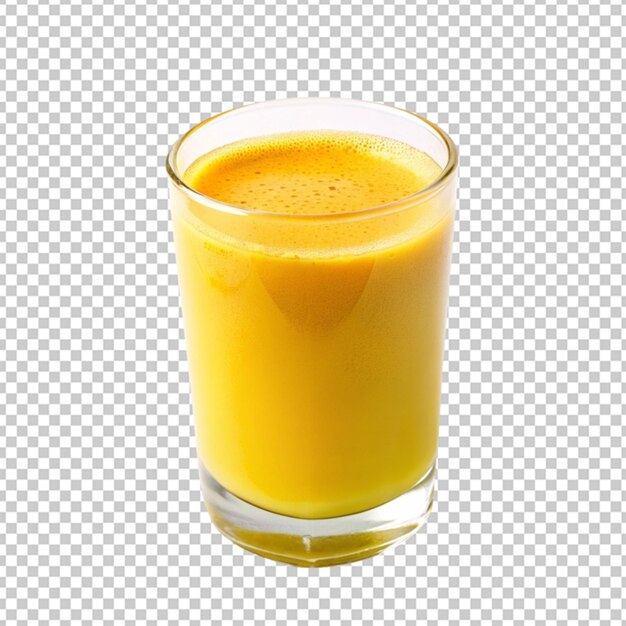 PSD jus d'orange frais isolé