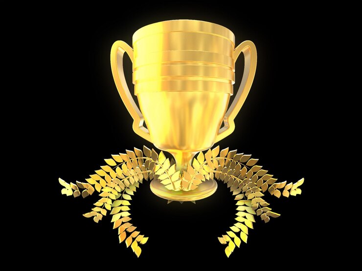PSD juvale grand gold cup pour les championnats de sport et de compétition coupe du trophée d'or