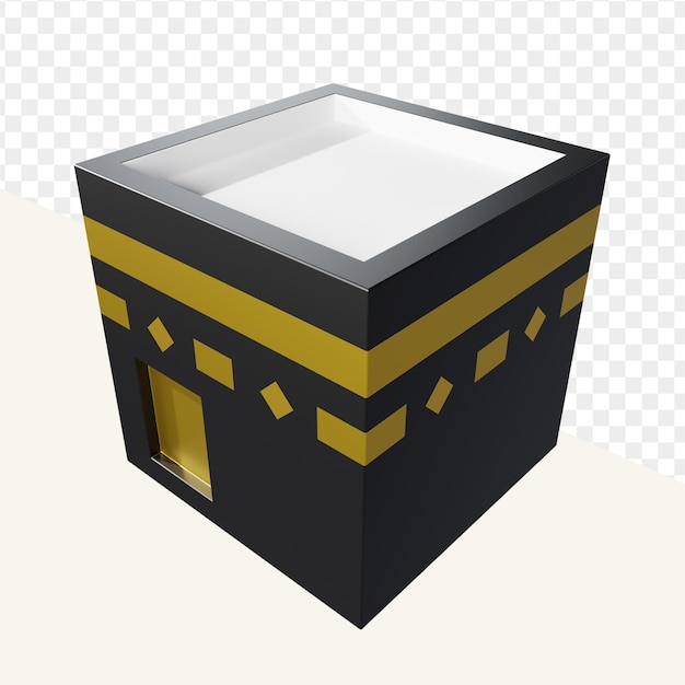 Kaaba 3d in Mekka für Hadsch und Umrah für alle Muslime der Welt
