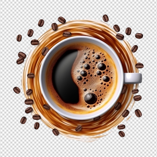 PSD kaffee png