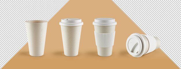 PSD kaffee zum mitnehmen mockup