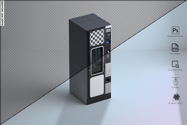 Kaffeeautomat Mockup