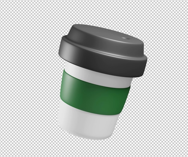 Kaffeetasse 3d-darstellung