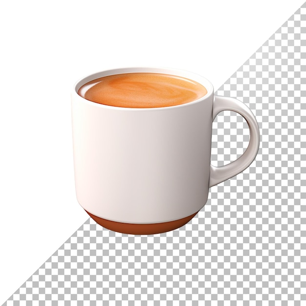 PSD kaffeetasse in 3d