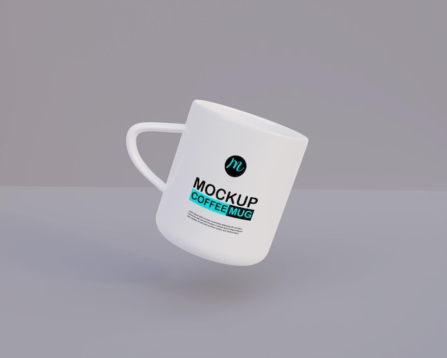 Kaffeetasse Mockup weiße Keramik Premium-Qualität