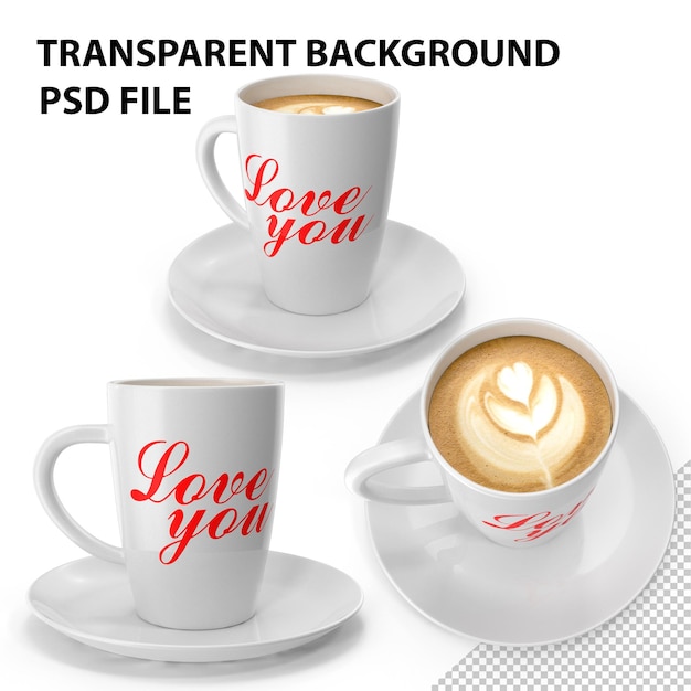 PSD kaffeetasse png