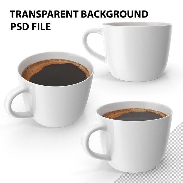 PSD kaffeetasse png