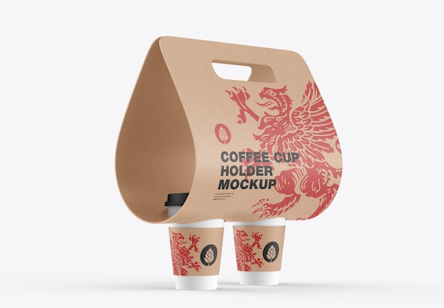 Kaffeetassenhalter mockup