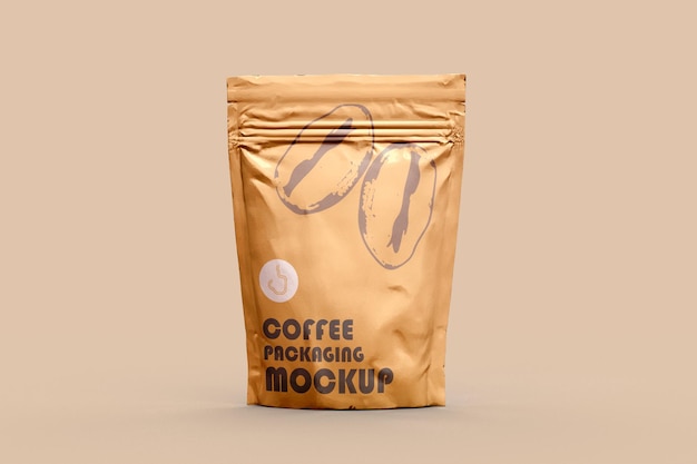 Kaffeeverpackungsmodell mit unverwechselbarem Design