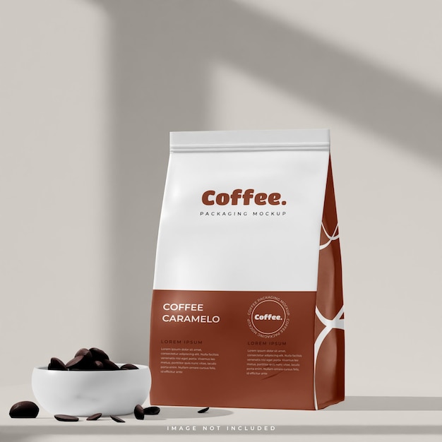 PSD kaffeeverpackungsmodell