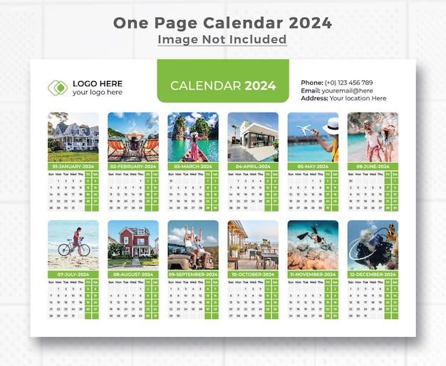 PSD kalender 2024