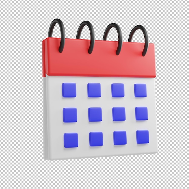 Kalender 3d Illustration