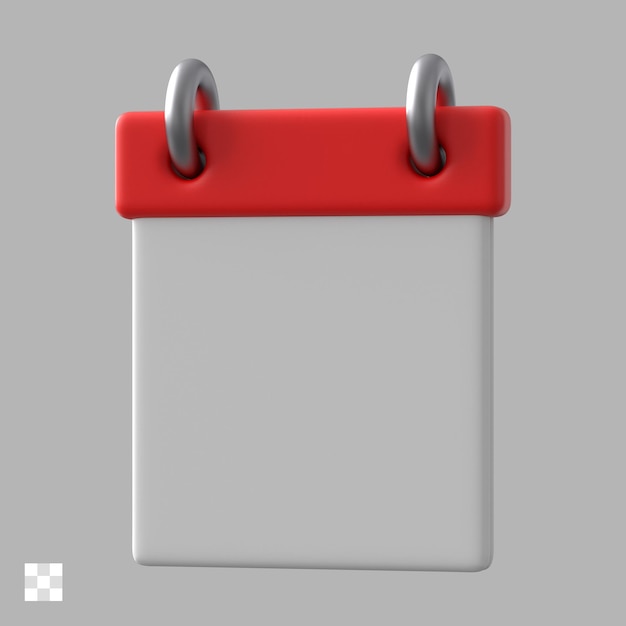 Kalender-3D-Symbol