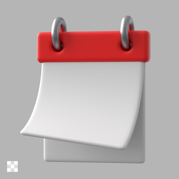 Kalender 3d-symbol