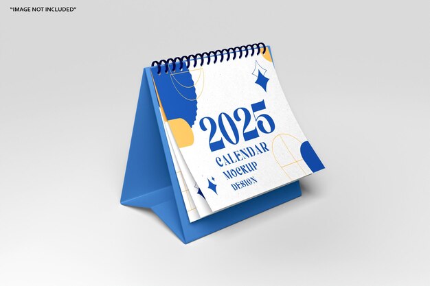 Kalender-Mockup-Design für das Jahr 2025