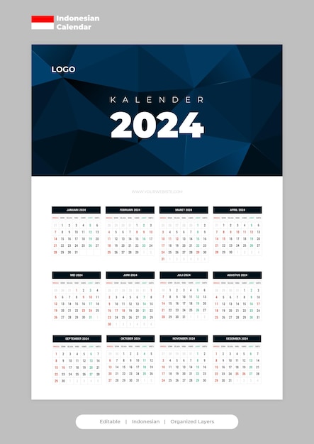 Kalender-wanddesign-vorlage