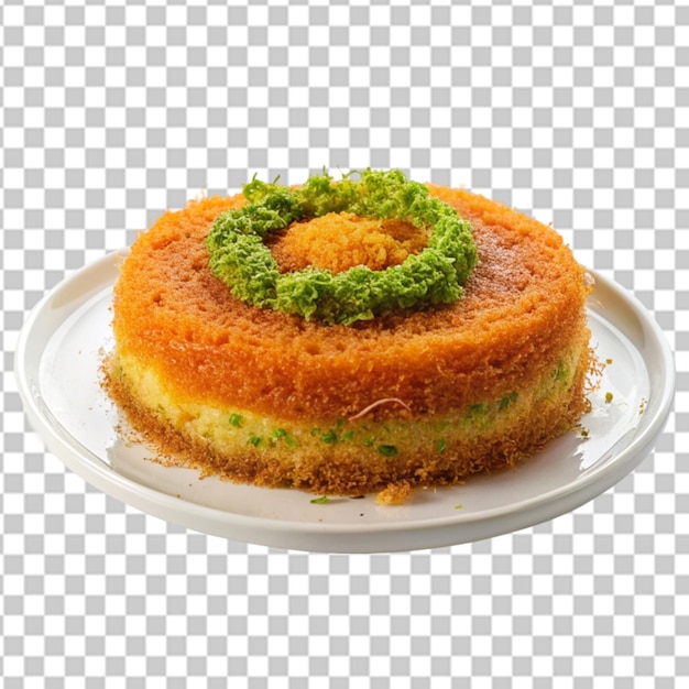 PSD kanafeh auf weißem hintergrund