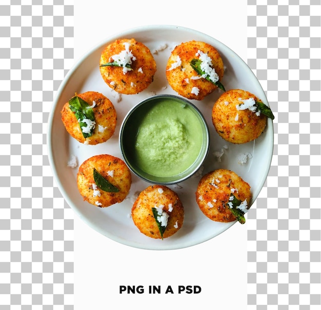 Kartoffel-Käse-Kugel png in einem psd