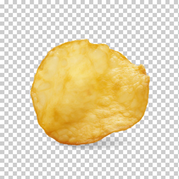 Kartoffelchips auf durchsichtigem hintergrund png psd