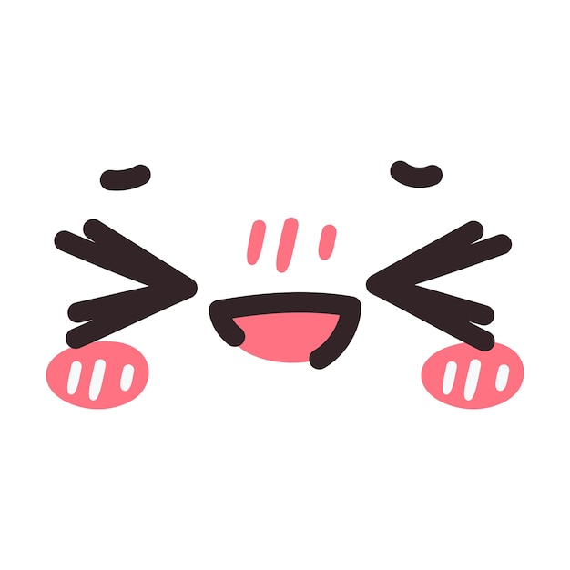 Kawaii-Gesichtsausdruck