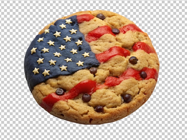 PSD kekse mit usa-flagge