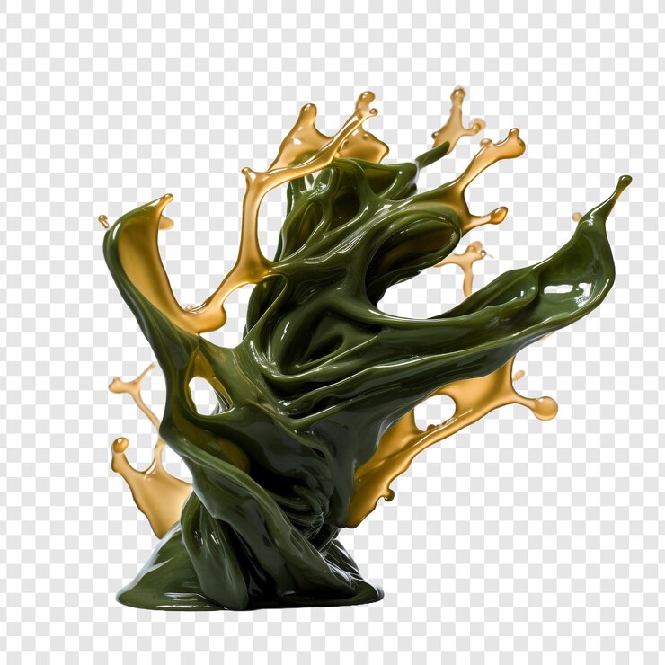 PSD el kelp aislado sobre un fondo transparente