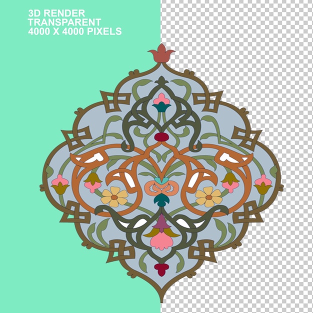 Keramikfliesen-Design in verschiedenen Farben, Zeichnung, Ornament, geometrische Muster, Teppichdruck