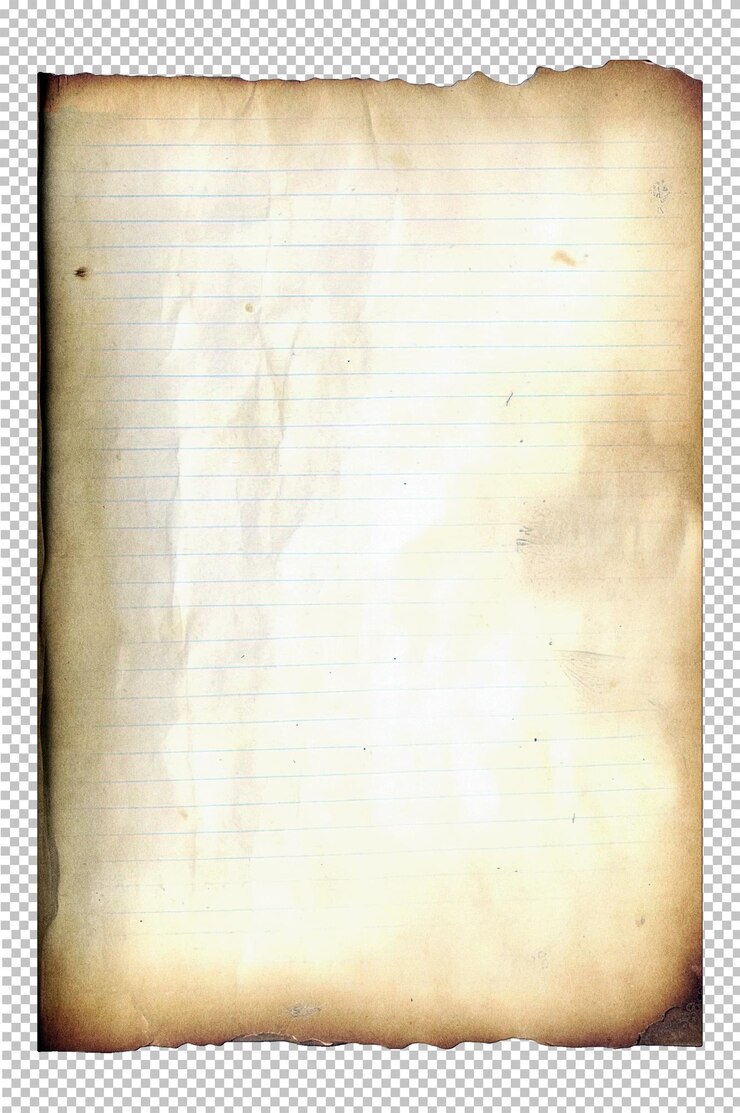 PSD kertas vintage dengan tekstur usang dan tepi kuno yang sobek sampul buku karton cokelat rustic