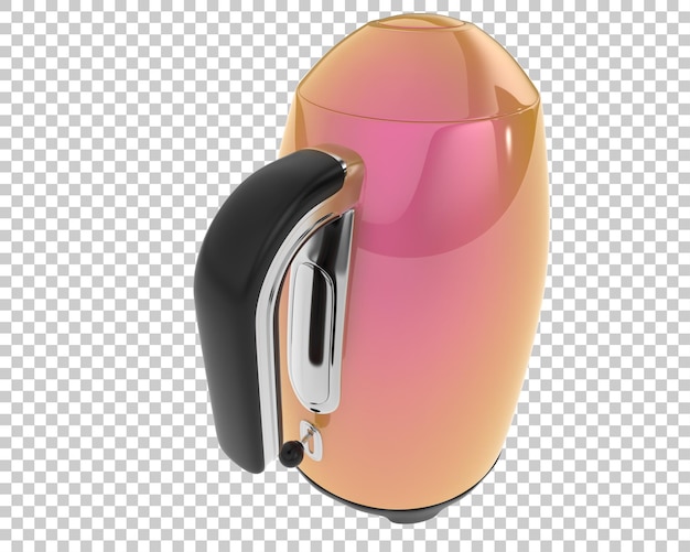 Kessel isoliert auf dem Hintergrund 3D-Rendering-Illustration