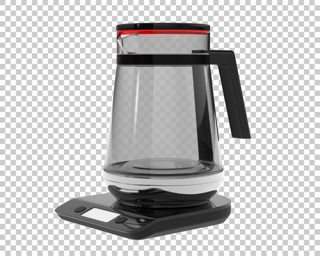 Kessel isoliert auf dem Hintergrund 3D-Rendering-Illustration