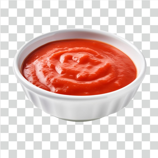 PSD ketchup-hintergrund transparent