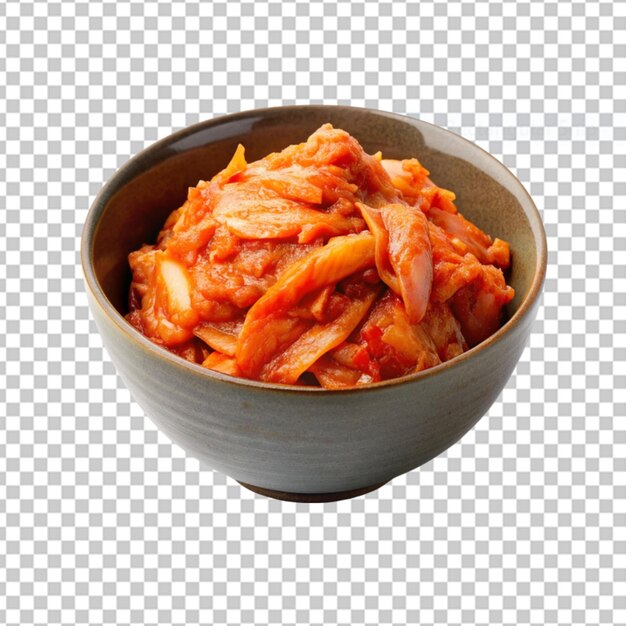 PSD kimchi listo para comer en el cuenco