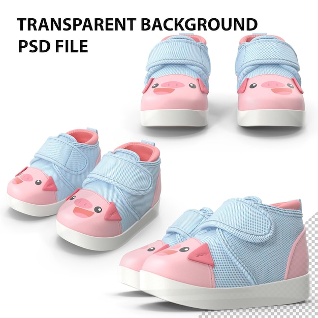 PSD kinderschuhe png