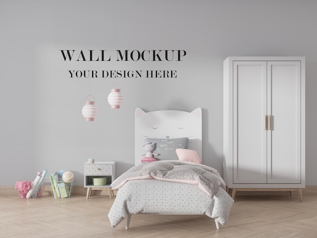 Kinderzimmer Wandmodell für Ihr Design
