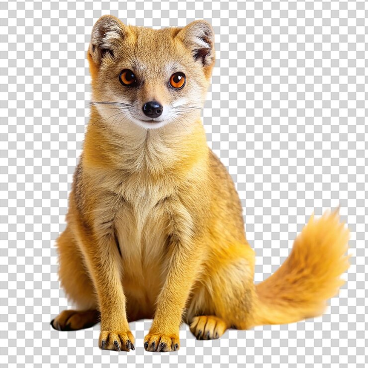 PSD un kinkajou con un fondo transparente