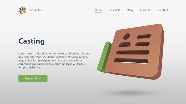 Kino- und promi-landing page