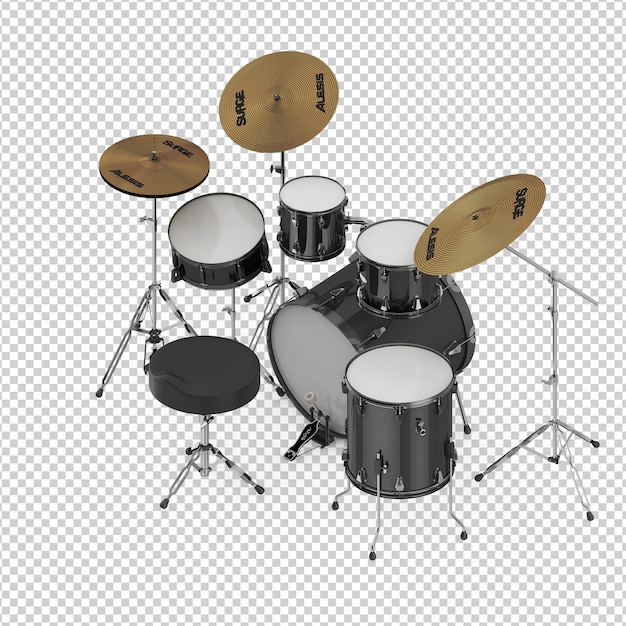 PSD kit de bateria isométrica