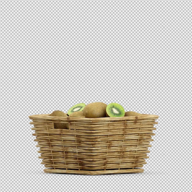 Kiwi 3D Render