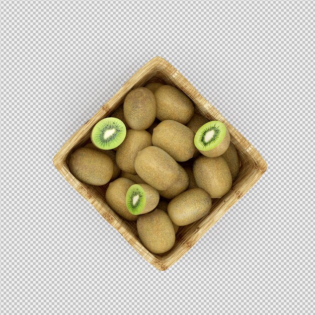 Kiwi 3D Render