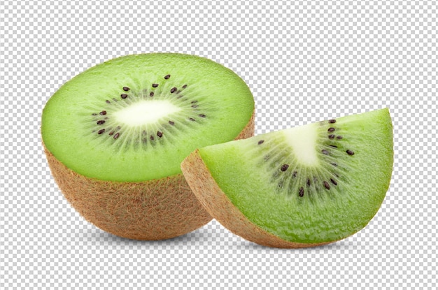kiwi isolated on alpha layer background